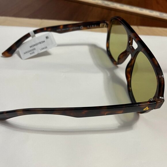 🕶️ AIRE Whirlpool Dark Tort Aviator Sunglasses – NWT (No Case) - Picture 6 of 9
